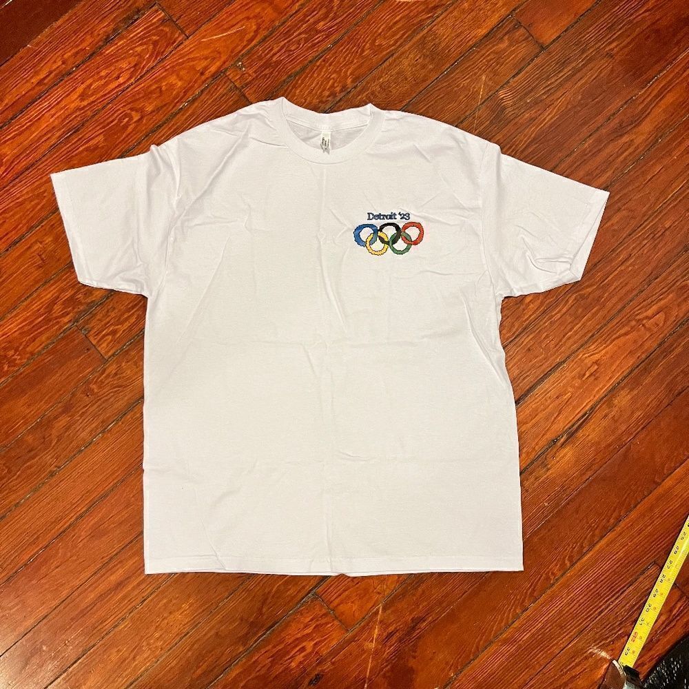 NEW Detroit 2023 Cannabis Cup T-Shirt White American Apparel XL NEW